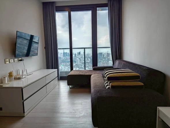 ให้เช่าคอนโด One 9 Five Asoke-Rama 9 ห้องมุมมีความเป็นส่วนตัว ชั้น 49 วิวสวยมาก มาจองได้แล้ววันนี้