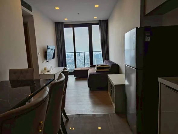 ให้เช่าคอนโด One 9 Five Asoke-Rama 9 ห้องมุมมีความเป็นส่วนตัว ชั้น 49 วิวสวยมาก มาจองได้แล้ววันนี้