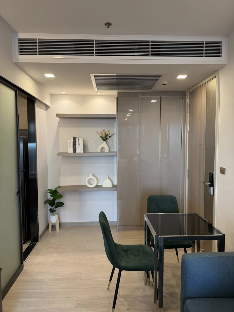 ให้เช่าคอนโด One 9 Five Asoke-Rama 9 ห้องแต่งน่าอยู่ เฟอร์ เครื่องใช้ไฟฟ้าครบ ลากกระเป๋าเข้าอยู่ได้เลย