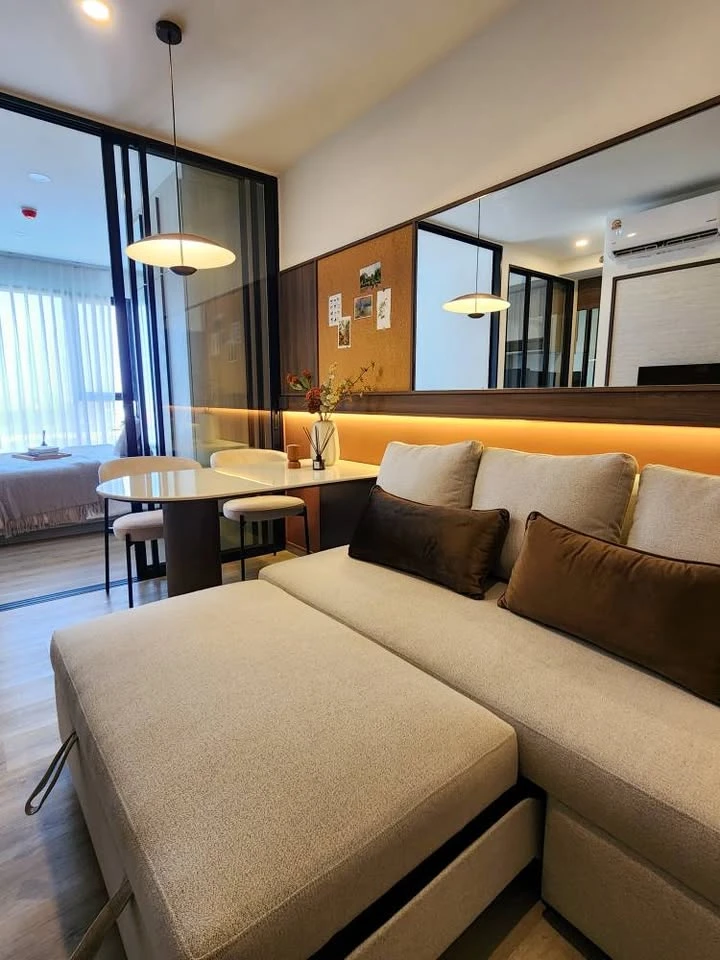 ให้เช่าคอนโด Origin Place Bangna ห้องแต่งพร้อมอยู่ สิ่งอำนวยความสะดวกครบ ราคาดี มาจองเลยก่อนพลาดโอกาส