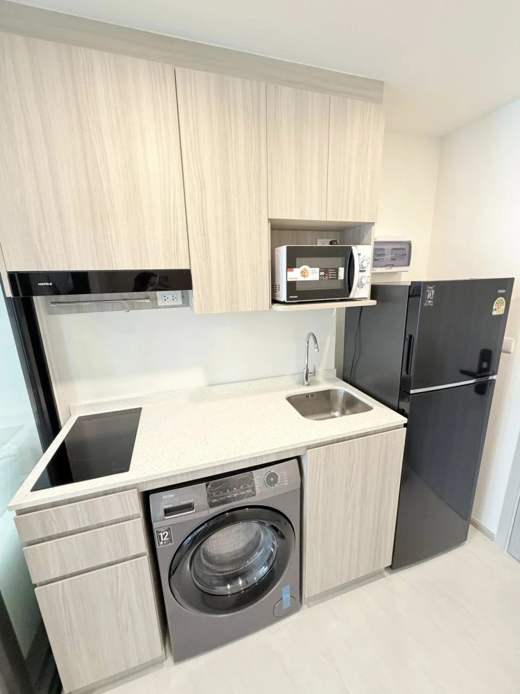 ให้เช่าคอนโด Origin Play Sri Udom Station ห้องพร้อมอยู่ เฟอร์ เครื่องใช้ไฟ้าครบ ราคาจับต้องได้ มาจองเลย