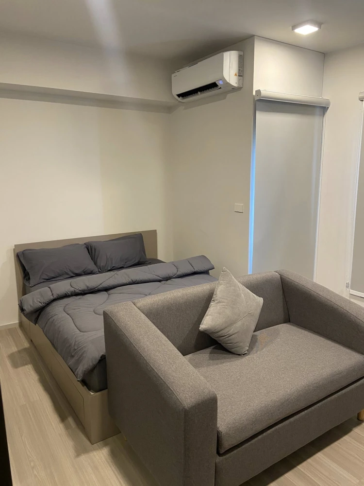 ให้เช่าคอนโด Quintara MHy'Den Pho Nimit ห้องสตูดิโอ ชั้น18 เฟอร์นิเจอร์ครบ ลากกระเป๋าเข้าอยู่ได้เลย