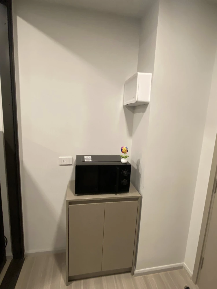 ให้เช่าคอนโด Quintara MHy'Den Pho Nimit ห้องสตูดิโอ ชั้น18 เฟอร์นิเจอร์ครบ ลากกระเป๋าเข้าอยู่ได้เลย