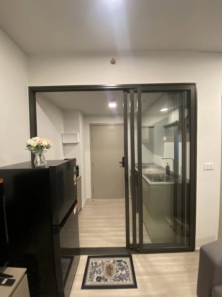 ให้เช่าคอนโด Quintara MHy'Den Pho Nimit ห้องสตูดิโอ ชั้น18 เฟอร์นิเจอร์ครบ ลากกระเป๋าเข้าอยู่ได้เลย