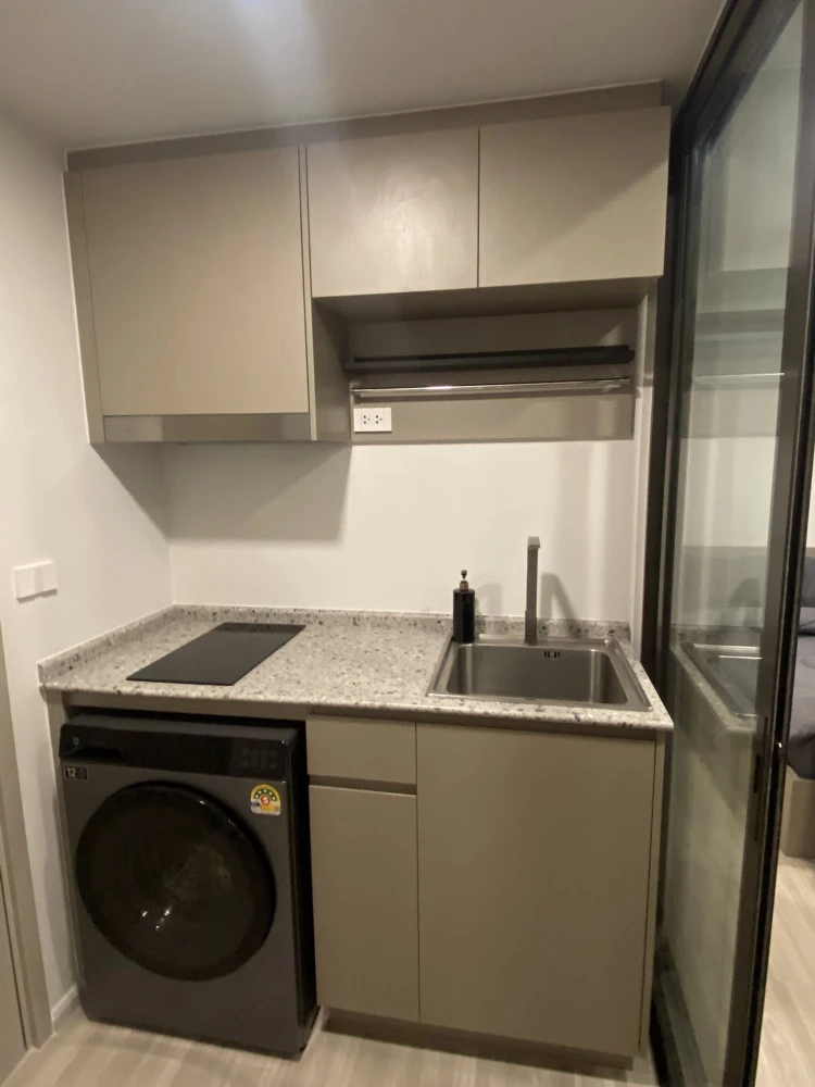 ให้เช่าคอนโด Quintara MHy'Den Pho Nimit ห้องสตูดิโอ ชั้น18 เฟอร์นิเจอร์ครบ ลากกระเป๋าเข้าอยู่ได้เลย