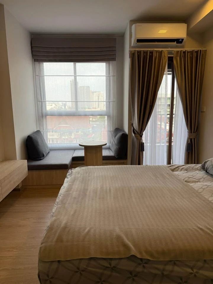 ให้เช่าคอนโด QUINTARA MHy’ZEN PHROM PHONG ห้องสตูดิโอ ชั้น 7 วิวสวย เฟอร์นิเจอร์ครบครัน พร้อมเข้าอยู่จองเลย