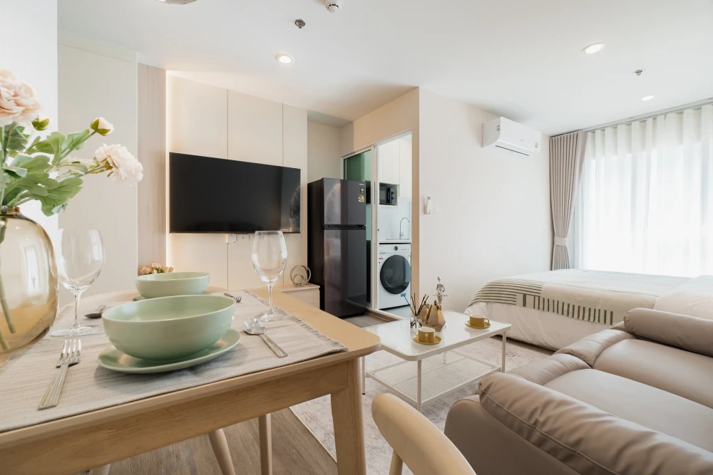 ให้เช่าคอนโด Regent บางนา ห้องแต่งน่าอยู่ บิ้วอินท์อย่างดี ราคาอย่างโดน มาจองเลย อย่าพลาดโอกาส