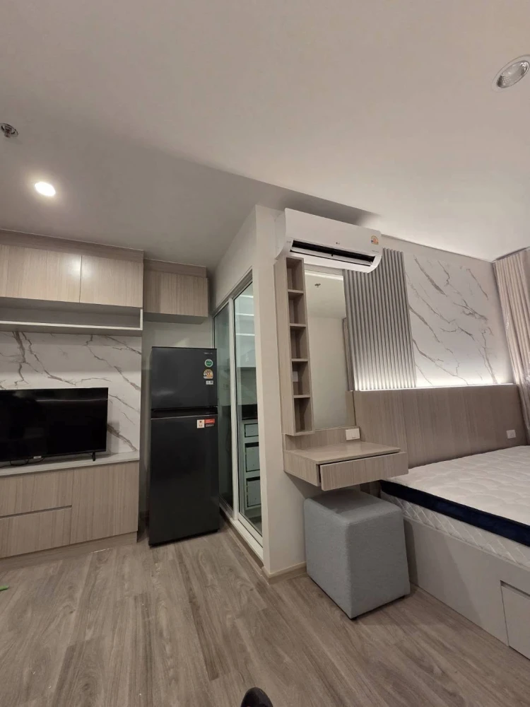 ให้เช่าคอนโด Regent Home บางนา ชั้น 23 วิวโล่ง Built-in สวยสไตล์ Cosy Japandi ทั้งห้อง รีบย้าย