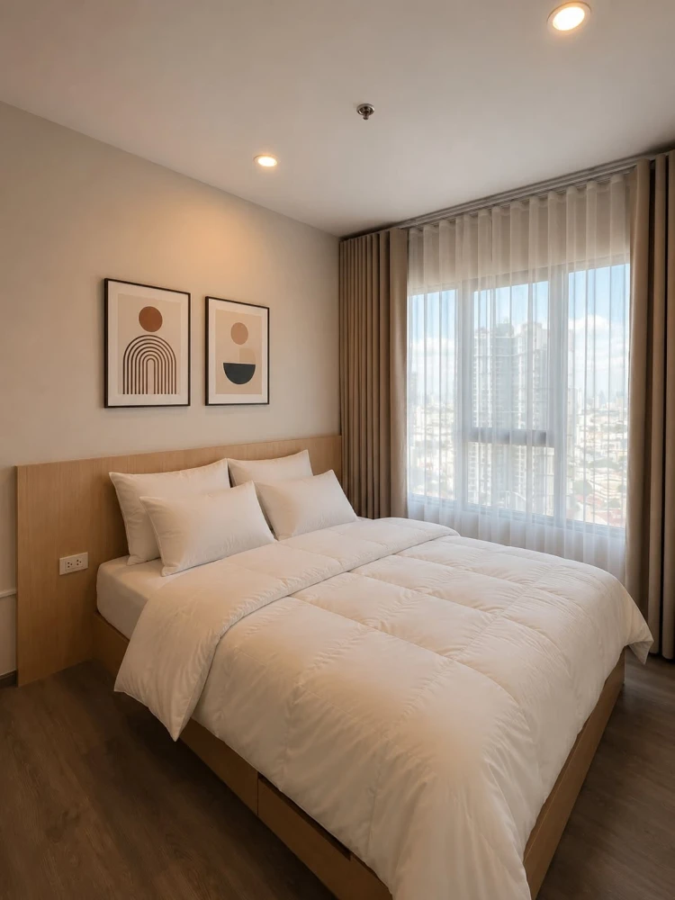 ให้เช่าคอนโด  Regent Home วุฒากาศ ห้องแต่งสวย น่าอยู่ เฟอร์นิเจอร์+เครื่องใช้ไฟฟ้าครบพร้อมอยู่ มาจองเลย