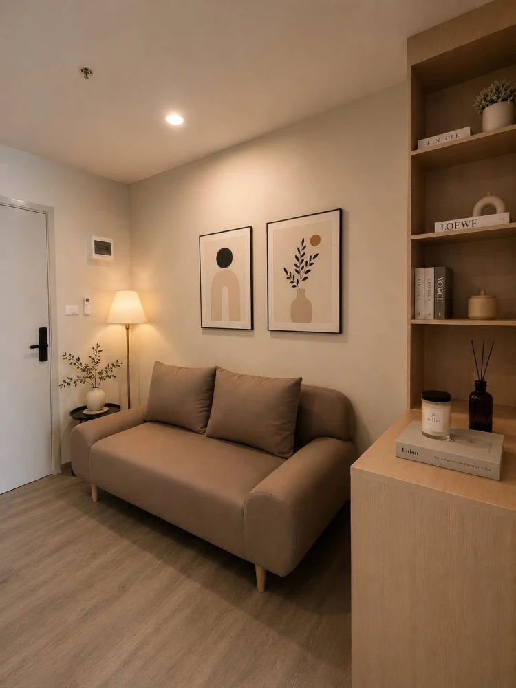 ให้เช่าคอนโด  Regent Home วุฒากาศ ห้องแต่งสวย น่าอยู่ เฟอร์นิเจอร์+เครื่องใช้ไฟฟ้าครบพร้อมอยู่ มาจองเลย