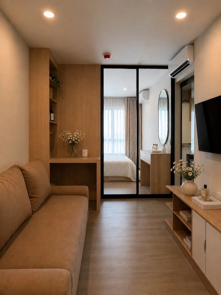 ให้เช่าคอนโด  Regent Home วุฒากาศ ห้องแต่งสวย น่าอยู่ เฟอร์นิเจอร์+เครื่องใช้ไฟฟ้าครบพร้อมอยู่ มาจองเลย