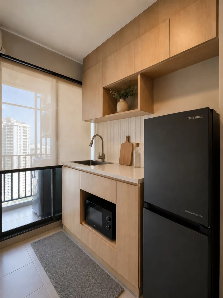 ให้เช่าคอนโด  Regent Home วุฒากาศ ห้องแต่งสวย น่าอยู่ เฟอร์นิเจอร์+เครื่องใช้ไฟฟ้าครบพร้อมอยู่ มาจองเลย