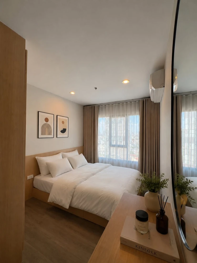 ให้เช่าคอนโด  Regent Home วุฒากาศ ห้องแต่งสวย น่าอยู่ เฟอร์นิเจอร์+เครื่องใช้ไฟฟ้าครบพร้อมอยู่ มาจองเลย
