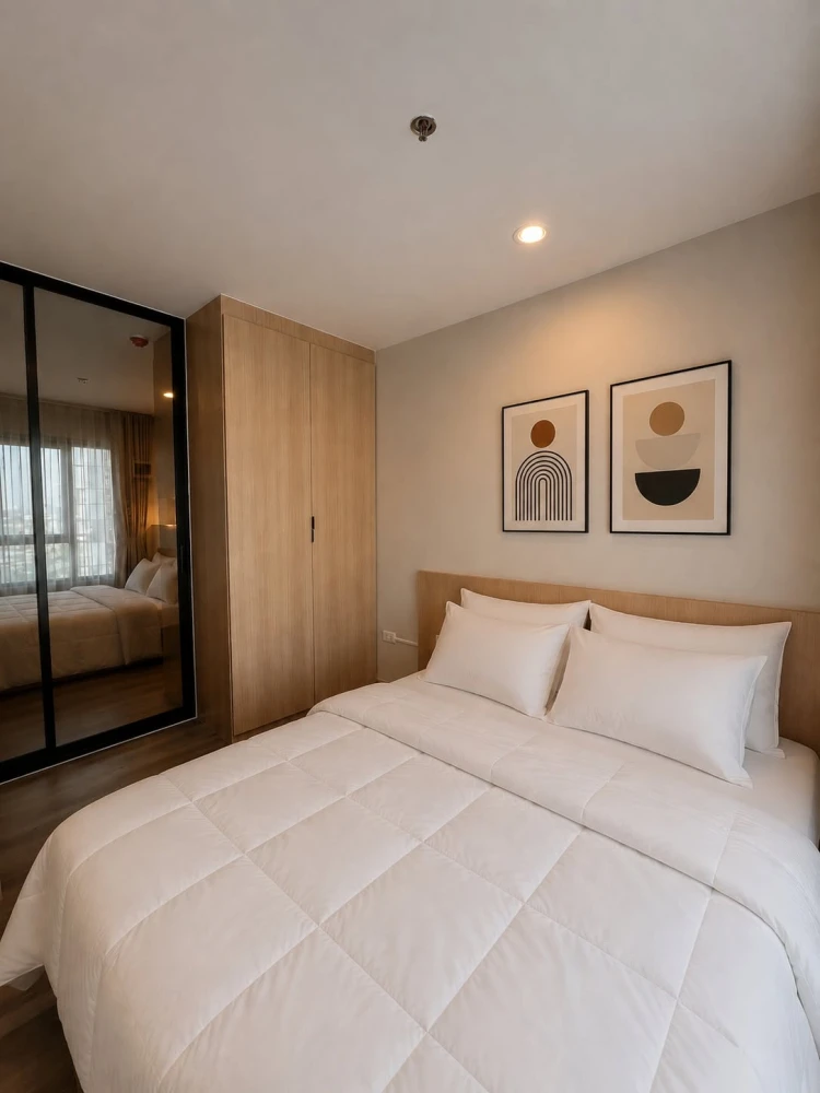 ให้เช่าคอนโด  Regent Home วุฒากาศ ห้องแต่งสวย น่าอยู่ เฟอร์นิเจอร์+เครื่องใช้ไฟฟ้าครบพร้อมอยู่ มาจองเลย