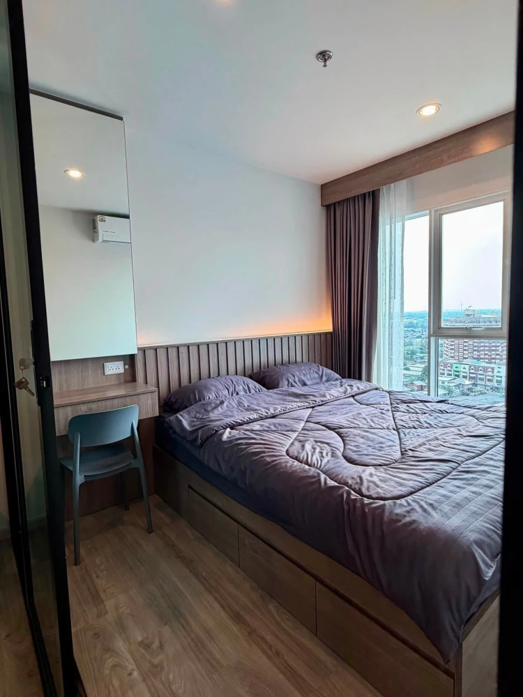 ให้เช่าคอนโด Regent Home Bangna ชั้นสูง วิวแม่น้ำสวย เฟอร์นิเจอร์บิวท์อินครบ พร้อมเข้าอยู่ มาจองเลย