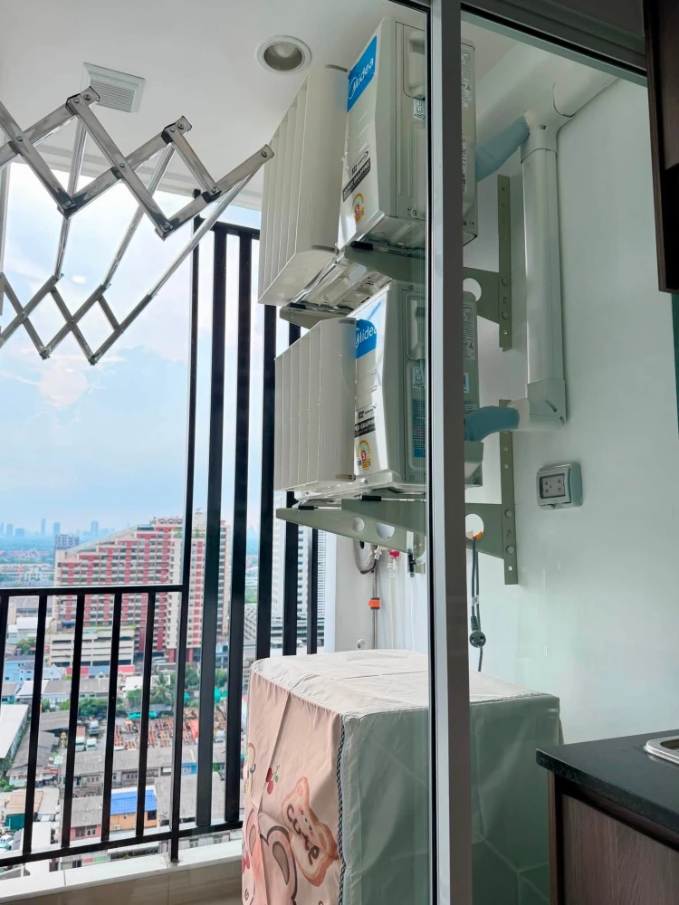 ให้เช่าคอนโด Regent Home Bangna ชั้นสูง วิวแม่น้ำสวย เฟอร์นิเจอร์บิวท์อินครบ พร้อมเข้าอยู่ มาจองเลย