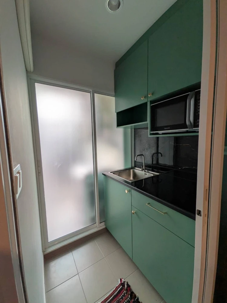 ให้เช่าคอนโด Regent Home Bangna ห้องกั้นอยกอย่างดี ราคาอย่างโดน ครบจบที่เดียว มาแต่ตัวเข้าอยู่ได้เลย