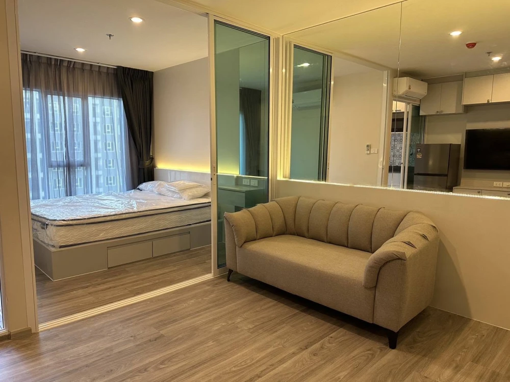 ให้เช่าคอนโด  Regent home Bangna ห้องกั้นแยกเป็นสัดส่วน แต่งพร้อมอยู่ สะดวกครบจบที่นี่ มาจองเลย อย่าพลาด