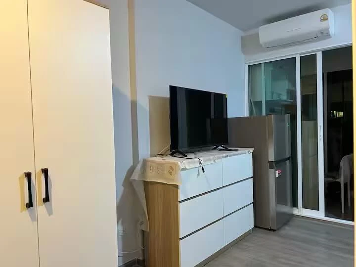 ให้เช่าคอนโด Regent Home Bangna ห้องกั้นแยกเป็นสัดส่วน แบ่งโซนชัดเจน สะดวกครบจบที่นี่ มาจองเลยเลยจ้า