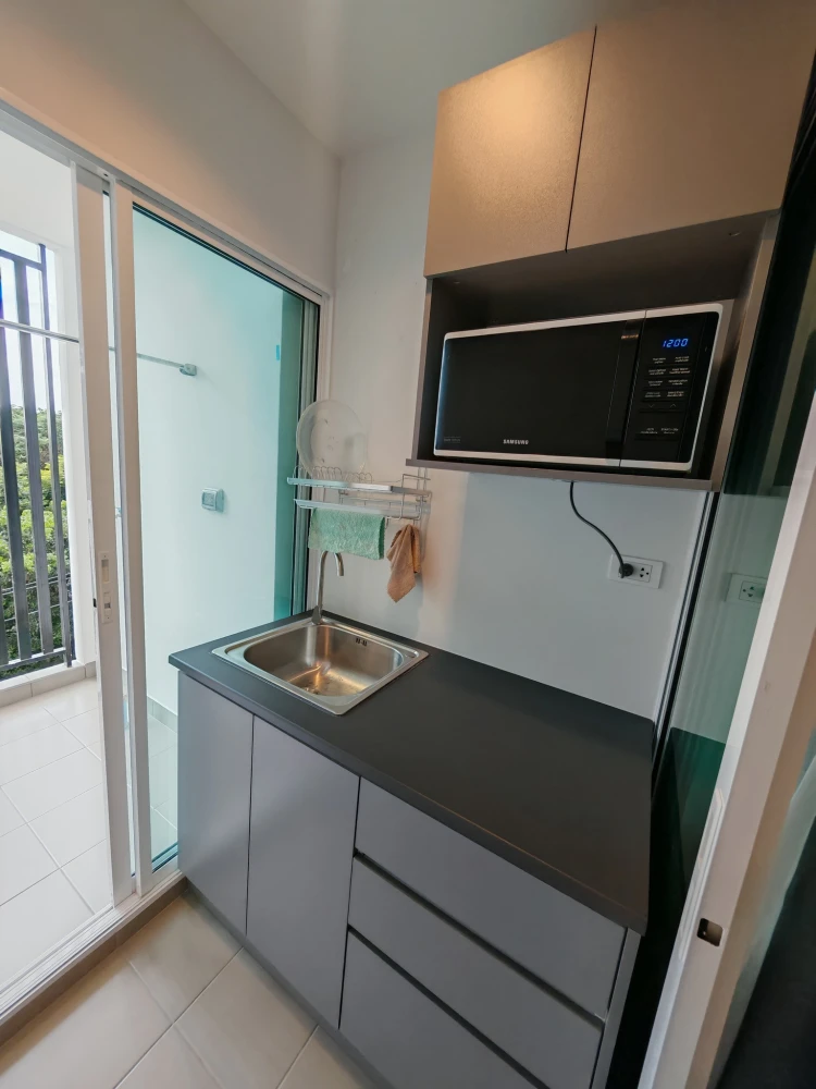 ให้เช่าคอนโด Regent Home Bangna ห้องกั้นแยกเป็นสัดส่วน แบ่งโซนลงตัว ราคาคุ้ม รีบย้ายมาจองเลย