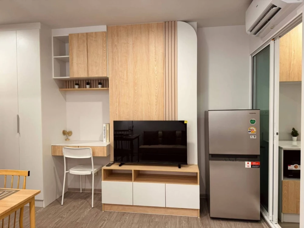 ให้เช่าคอนโด Regent Home Bangna ห้องน่าอยู่ กั้นแยกเป็นสัดส่วน แบ่งโซนลงตัว มาจองเลย อย่ารอช้า