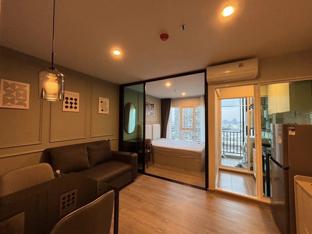 ให้เช่าคอนโด Regent Home Bangna ห้องพร้อมอยู่ กั้นแยกเป็นสัดส่วน แบ่งโซนลงตัว มาจองเลยจ้า อย่าพลาด