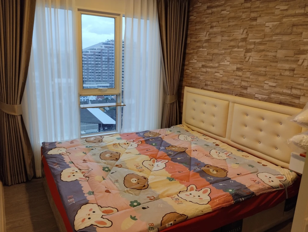 ให้เช่าคอนโด Regent Home Bangna ห้องพร้อมอยู่ เฟอร ์เครื่องใช้ไฟฟ้าครบ มาแต่ตัวเข้าอยู่ได้เลย อย่ารอช้า