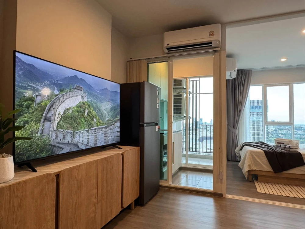 ให้เช่าคอนโด  Regent Home Bangna  ห้องมุม ห้องนอนไม่ติดใคร ห้องครัวปิด ติดระเบียง ราคาไม่แรง จองเลย