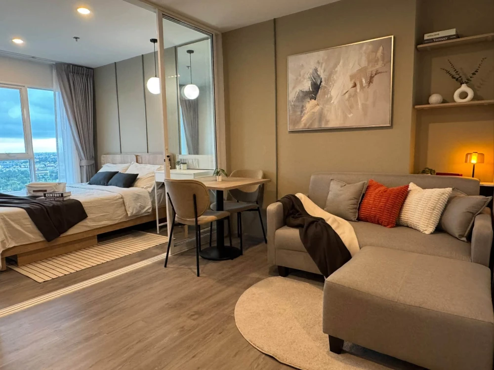 ให้เช่าคอนโด  Regent Home Bangna  ห้องมุม ห้องนอนไม่ติดใคร ห้องครัวปิด ติดระเบียง ราคาไม่แรง จองเลย