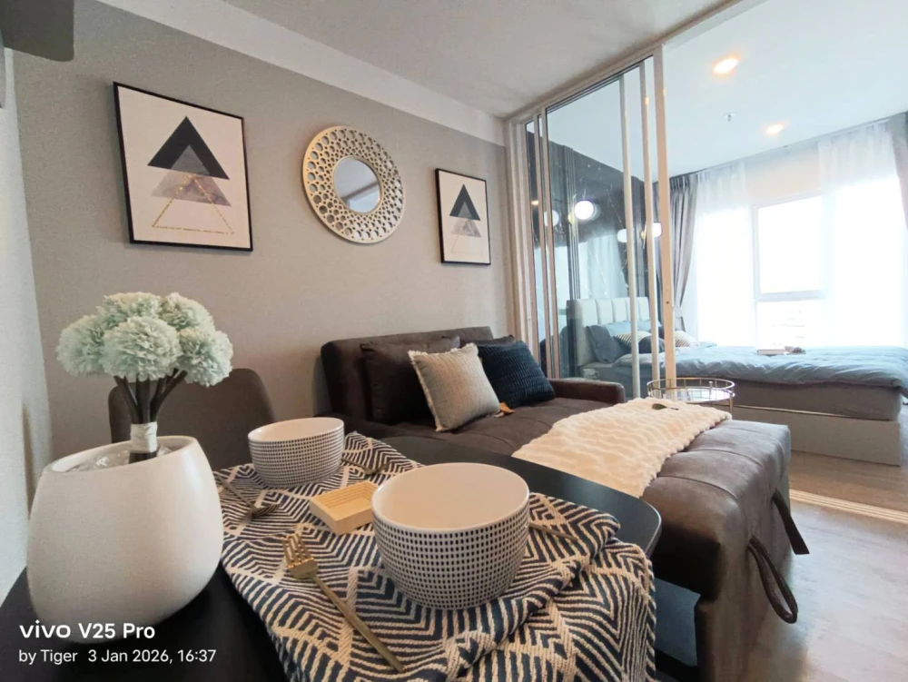 ให้เช่าคอนโด Regent Home Bangna ห้องแต่งน่าอยู่ บิ้วอินท์จัดเต็ม ราคาอย่างคุ้ม จองเลย อย่ารีรอ