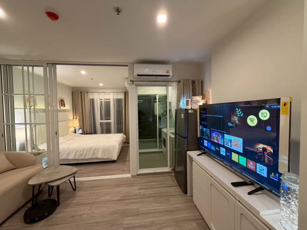 ให้เช่าคอนโด Regent Home Bangna ห้องแต่งน่าอยู่ เฟอร์ เครื่องใช้ไฟฟ้าครบ มาแต่ตัวเข้าอยู่ได้เลย อย่าพลาด