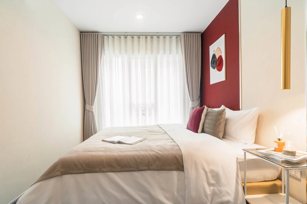 ให้เช่าคอนโด Regent Home Bangna ห้องแต่งน่าอยู่ เฟอร์ เครื่องใช้ไฟ้าครบ ลากกระเป่าเข้าอยู่ได้เลย อย่าพลาด