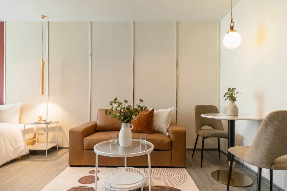 ให้เช่าคอนโด Regent Home Bangna ห้องแต่งน่าอยู่ เฟอร์ เครื่องใช้ไฟ้าครบ ลากกระเป่าเข้าอยู่ได้เลย อย่าพลาด