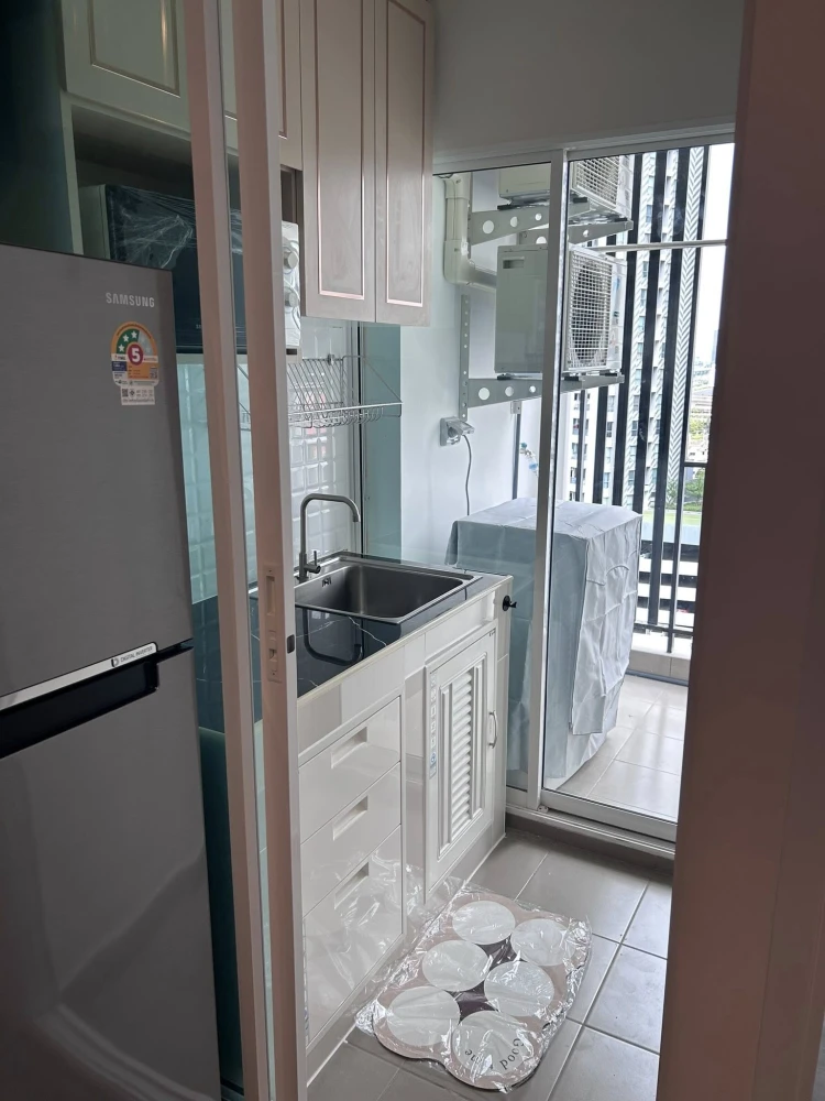 ให้เช่าคอนโด Regent home bangna ห้องแต่งพร้อมอยู่ ครบจบที่เดียว มาแต่ตัวเข้าอยู่ได้เลย รีบมาจอง