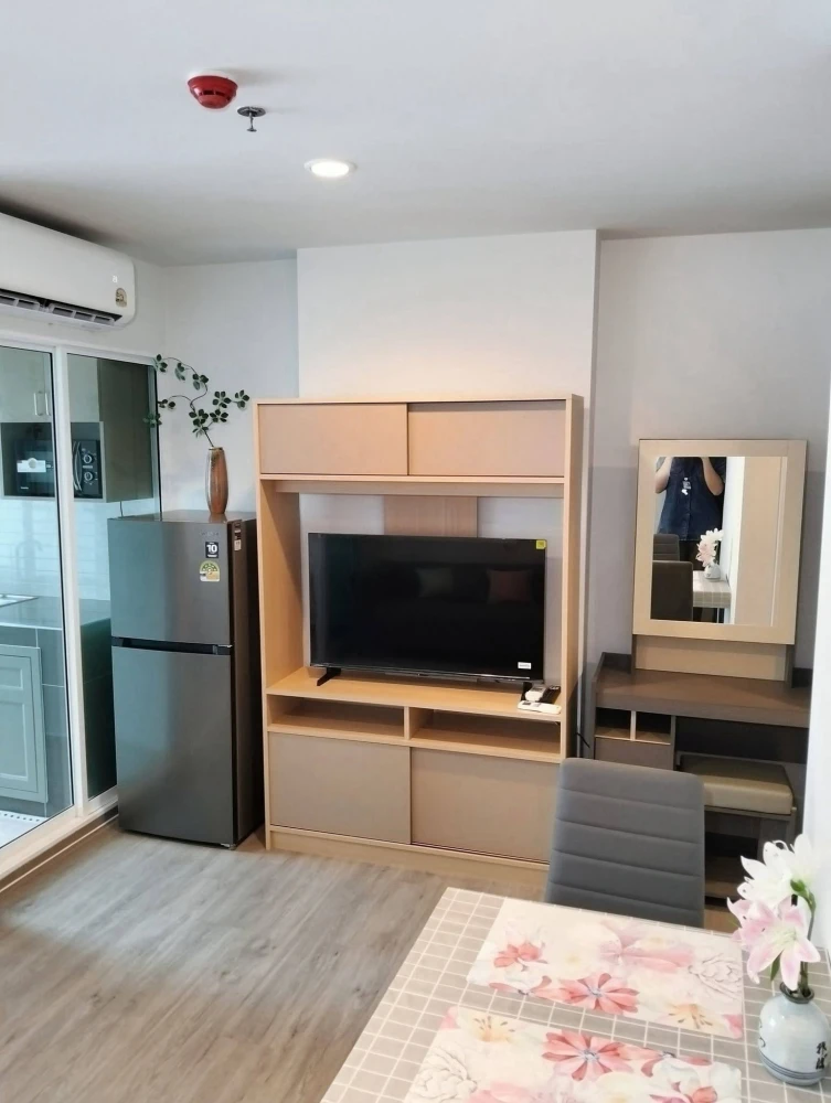 ให้เช่าคอนโด Regent home Bangna ห้องแต่งพร้อมอยู่ เฟอร์ เครื่องใช้ไฟฟ้าครบ มาจับมาจองได้แล้ววันนี้
