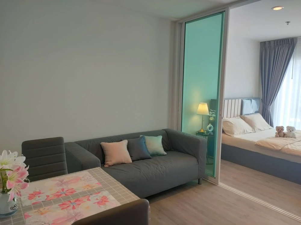 ให้เช่าคอนโด Regent home Bangna ห้องแต่งพร้อมอยู่ เฟอร์ เครื่องใช้ไฟฟ้าครบ มาจับมาจองได้แล้ววันนี้
