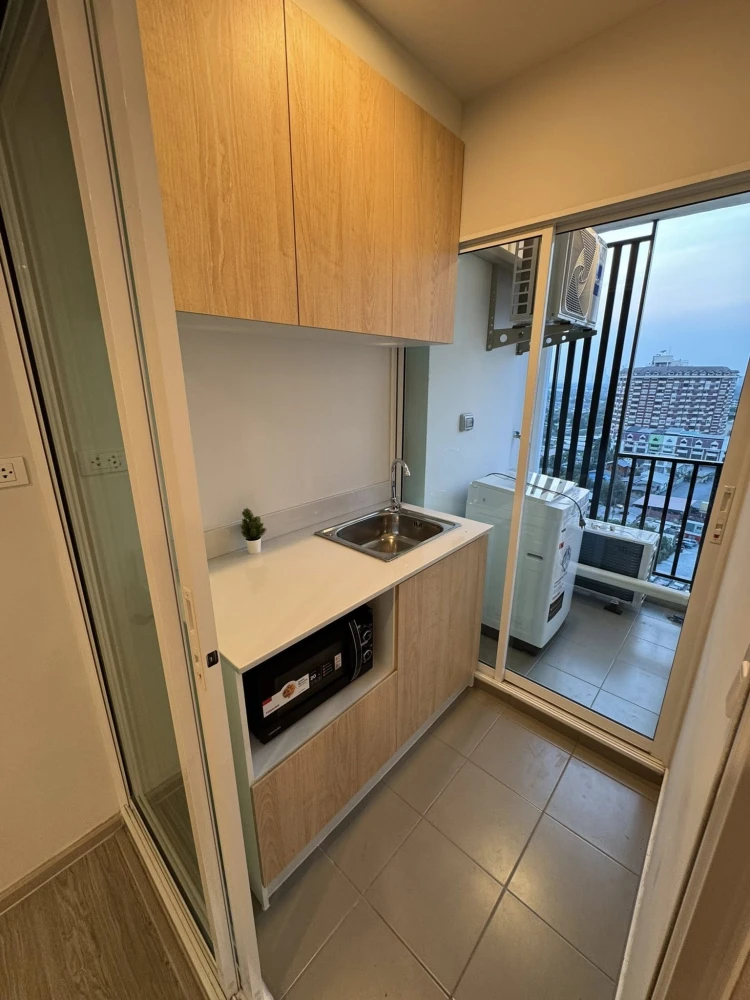 ให้เช่าคอนโด Regent Home Bangna ห้องแต่งพร้อมอยู่ เฟอร์ เครื่องใช้ไฟฟ้าครบ มาแต่ตัวเข้าอยู่ได้เลย