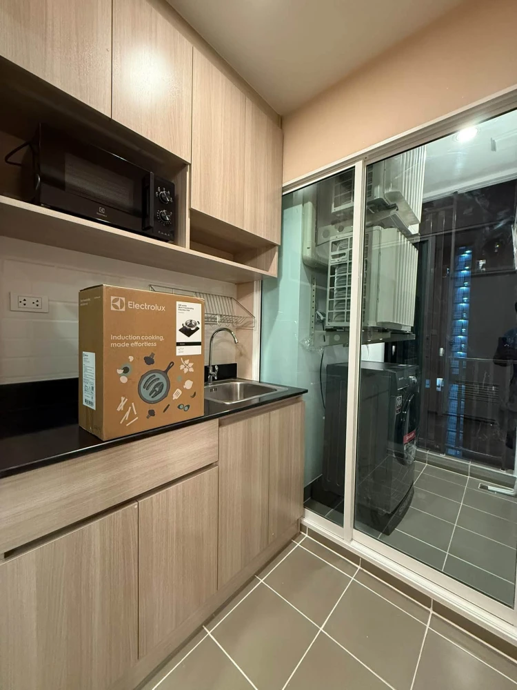 ให้เช่าคอนโด Regent Home Bangna  ห้อง ตกแต่งบิวอินสวยเฟอร์นิเจอร์ & เครื่องใช้ไฟฟ้าครบ พร้อมเข้าอยู่ จองเลย