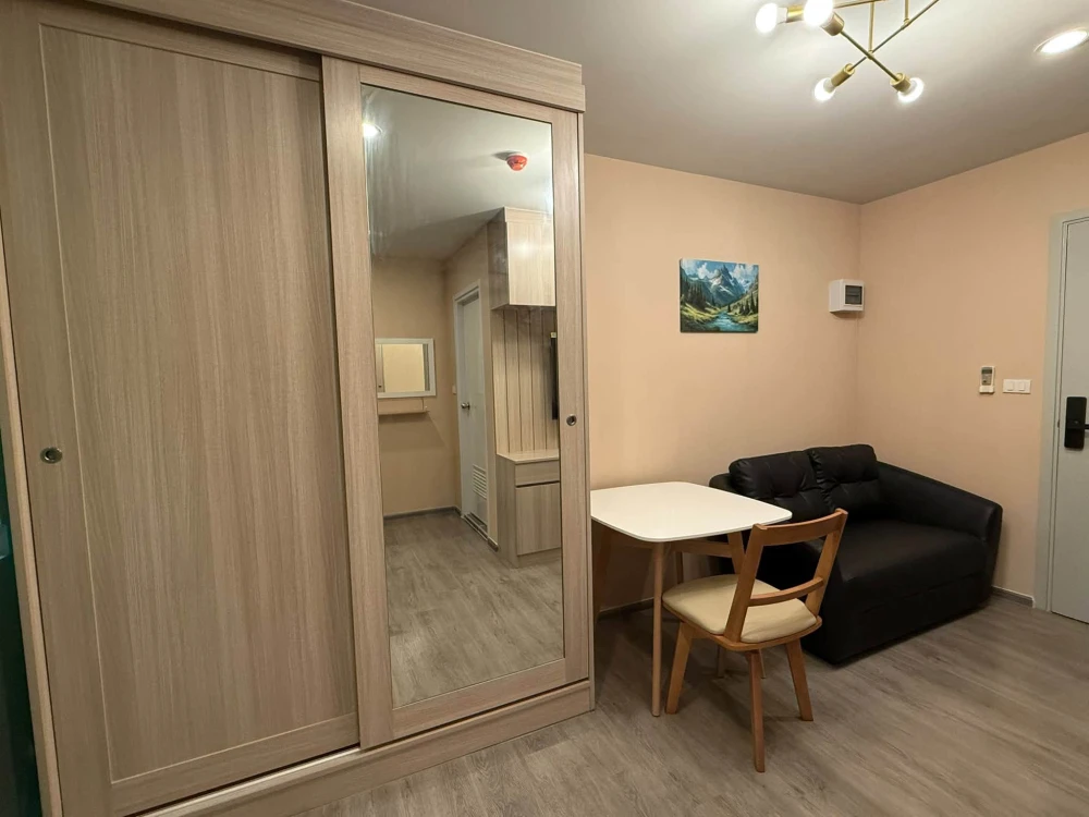 ให้เช่าคอนโด Regent Home Bangna  ห้อง ตกแต่งบิวอินสวยเฟอร์นิเจอร์ & เครื่องใช้ไฟฟ้าครบ พร้อมเข้าอยู่ จองเลย