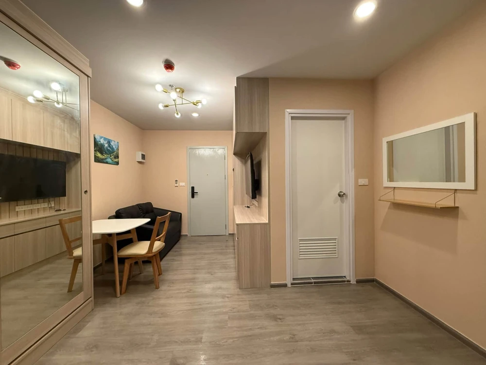 ให้เช่าคอนโด Regent Home Bangna  ห้อง ตกแต่งบิวอินสวยเฟอร์นิเจอร์ & เครื่องใช้ไฟฟ้าครบ พร้อมเข้าอยู่ จองเลย
