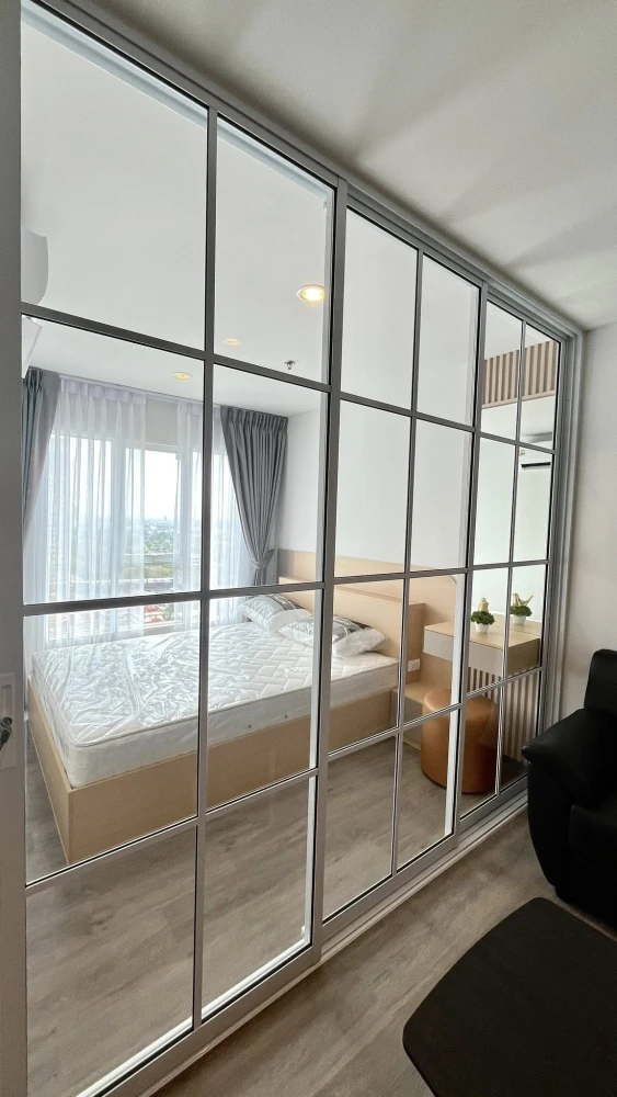 ให้เช่าคอนโด Regent Home Bangna ห้อวกั้นแยกชัดเจน เฟอร ์เครื่องใช้ไฟฟ้าครบ มาแต่ตัวเข้าอยู่ได้เลย อย่ารอช้า