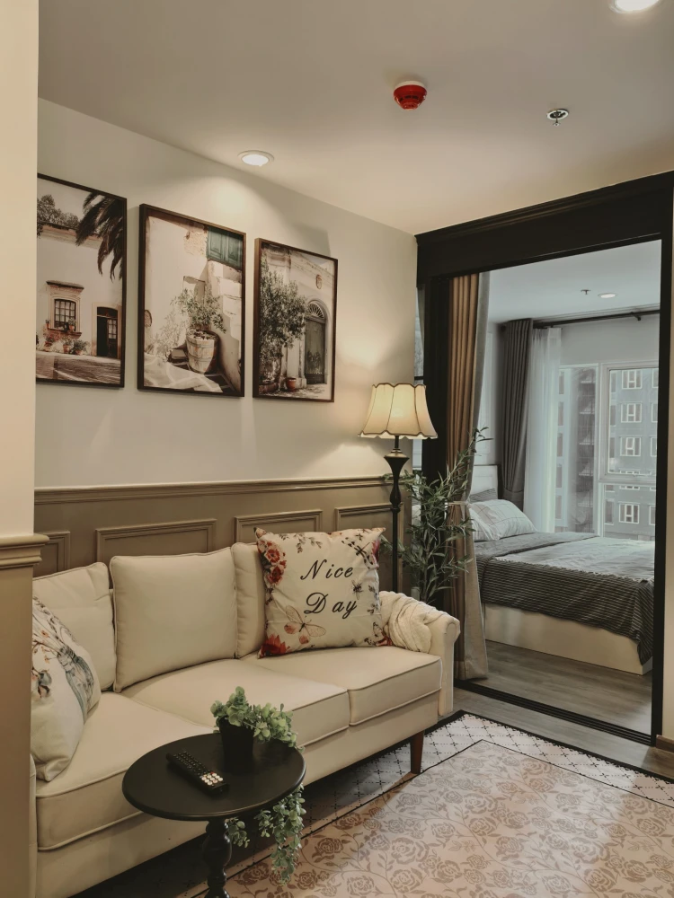 ให้เช่าคอนโด Regent Home Bangna อาคาร D ชั้น 7 วิวสระ ตกแต่งครบ พร้อมเข้าอยู่ พลาดแล้วจะเสียดาย