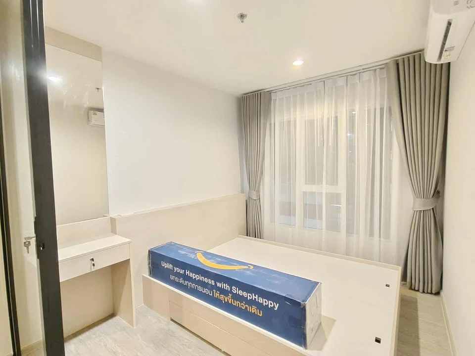ให้เช่าคอนโด Regent Home Bangna แต่งโทน มูจิ-มินิมอล เรียบง่าย สบายตา บรรยากาศอบอุ่นน่าอยู่ รีบย้าย