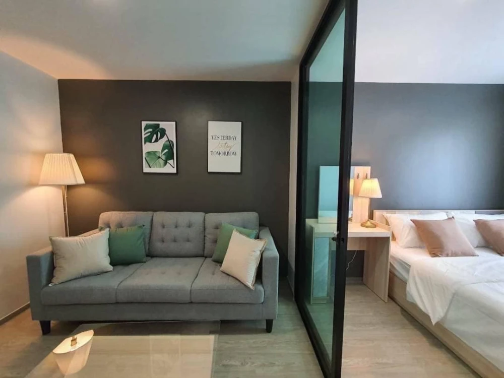 ให้เช่าคอนโด Regent Home Sukhumvit 97/1 ห้องกั้นแยกเป็นสัดส่วน แบ่งโซนลงตัว รีบมาจองเลย