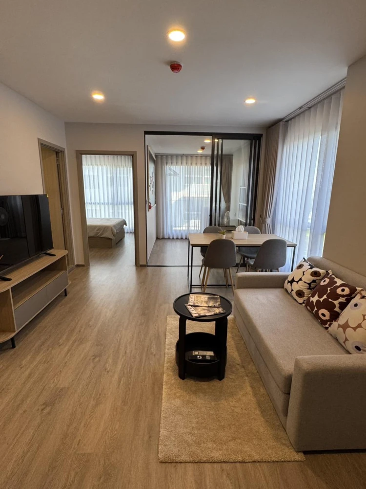 ให้เช่าคอนโด Salaya One Residence ห้องกว้างขวาง พื้นที่ใช้สอยจุใจ  เฟอร์+เครื่องใช้ไฟฟ้าครบ หิ้วกระเป๋าเข้าอยู่ได้เลย