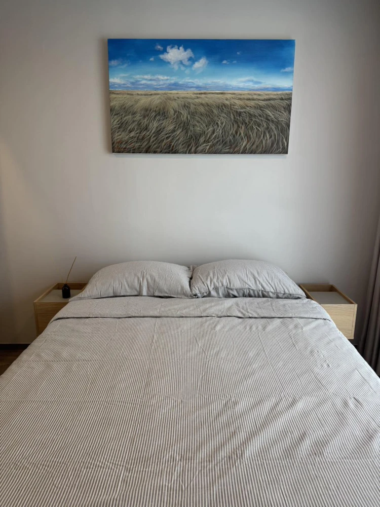ให้เช่าคอนโด Salaya One Residence ห้องกว้างขวาง พื้นที่ใช้สอยจุใจ  เฟอร์+เครื่องใช้ไฟฟ้าครบ หิ้วกระเป๋าเข้าอยู่ได้เลย