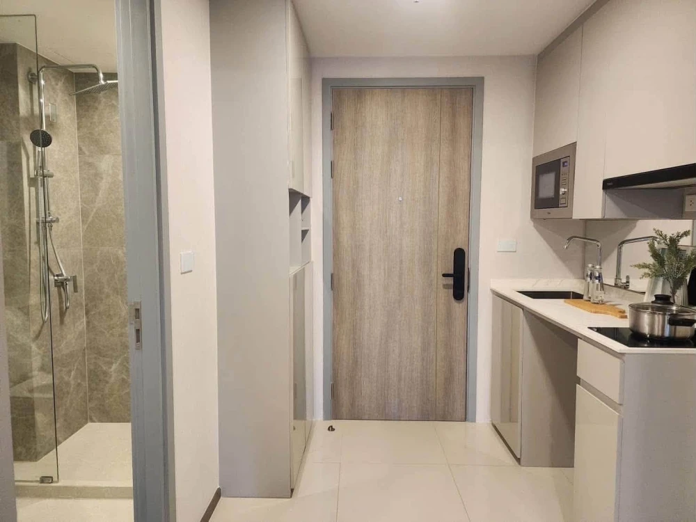 ให้เช่าคอนโด  Soho bangkok ratchada  ชั้น 7 Simplex 26 ตร.ม build in ครบ สวย  พร้อมเข้าอยู่ จองเลย