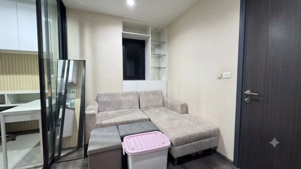 ให้เช่าคอนโด The Base Park West ห้องพร้อมอยู่ สิ่งอำนวยความสะดวกครบ ราคาอย่างโดน มาจองเลย