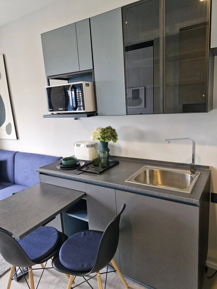 ให้เช่าคอนโด The KEY MRT Phetkasem 48 ห้องพร้อมอยู่ สิ่งอำนวยความสะดวกครบ ชั้น 27 ได้วิวสูง มาจองเลย