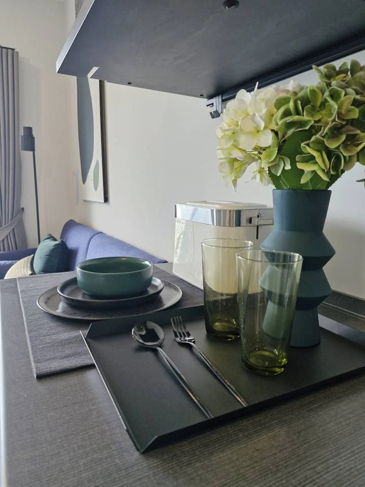 ให้เช่าคอนโด The KEY MRT Phetkasem 48 ห้องพร้อมอยู่ สิ่งอำนวยความสะดวกครบ ชั้น 27 ได้วิวสูง มาจองเลย